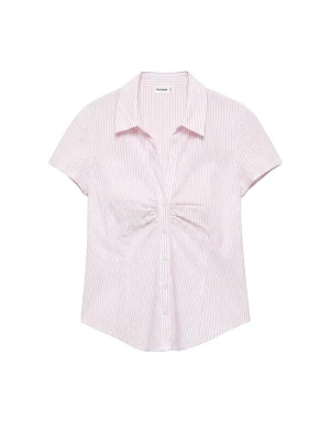 Foto van product Pull&Bear Blouse oudroze / wit
