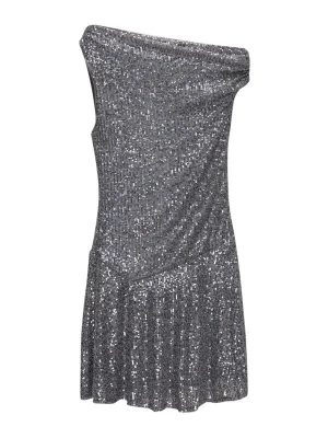 Foto van product Pull&Bear Cocktailjurk grijs / zilver