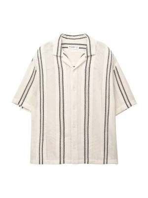 Foto van product Pull&Bear Overhemd ecru / zwart