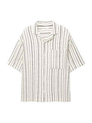 Foto van product Pull&Bear Overhemd zwart / wit