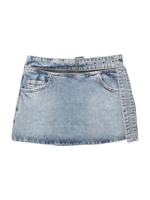 Foto van product Pull&Bear Rok lichtblauw