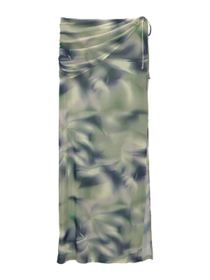 Foto van product Pull&Bear Rok marine / geel / groen / lila