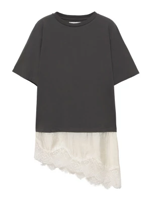Foto van product Pull&Bear Shirt antraciet / wit