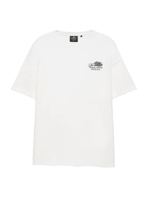 Foto van product Pull&Bear Shirt basaltgrijs / groen / lila / wit