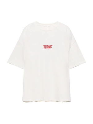 Foto van product Pull&Bear Shirt knalrood / wit