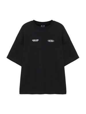 Foto van product Pull&Bear Shirt 'MAYO' lichtgrijs / zwart / wit