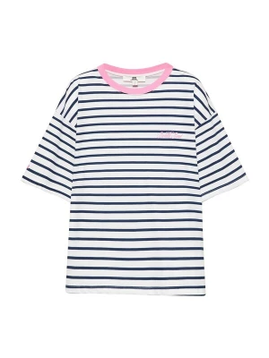 Foto van product Pull&Bear Shirt navy / rosa / wit