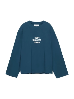 Foto van product Pull&Bear Shirt 'STREET' petrol / wit