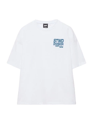 Foto van product Pull&Bear Shirt 'STWD' saffier / wit