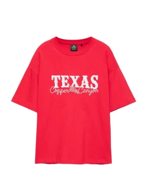 Foto van product Pull&Bear Shirt 'TEXAS' rood / wit