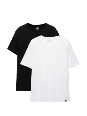 Foto van product Pull&Bear Shirt zwart / wit