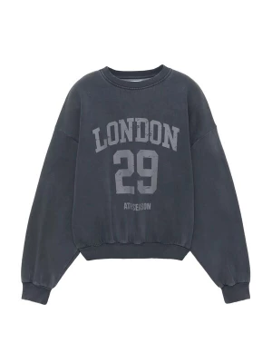 Foto van product Pull&Bear Sweatshirt grijs / zwart