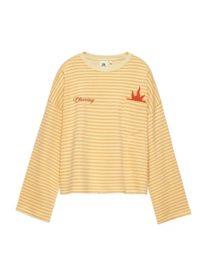 Foto van product Pull&Bear Sweatshirt 'PACIFIC' crème / safraan / vuurrood