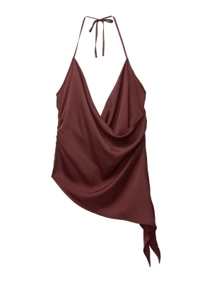 Foto van product Pull&Bear Top donkerbruin