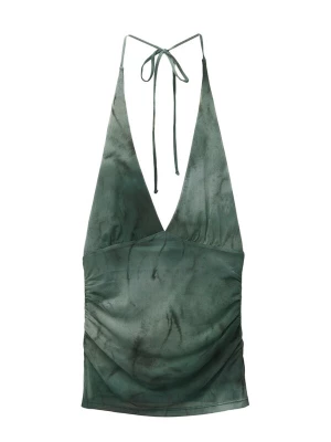 Foto van product Pull&Bear Top groen / smaragd / donkergroen