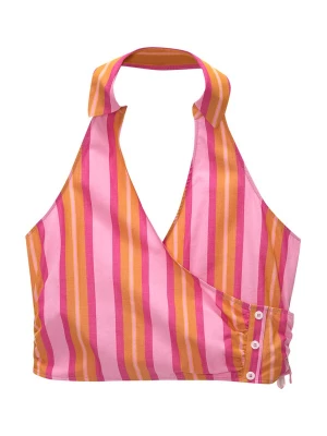 Foto van product Pull&Bear Top mandarijn / rosa / donkerroze