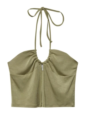 Foto van product Pull&Bear Top olijfgroen