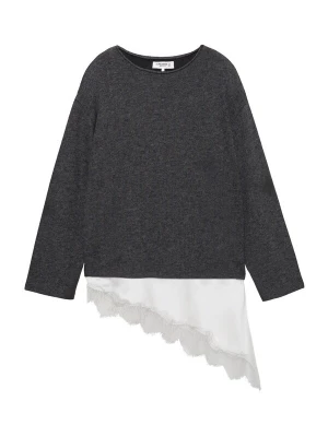 Foto van product Pull&Bear Trui donkergrijs / offwhite