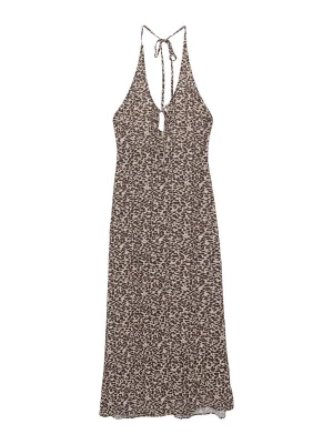 Foto van product Pull&Bear Zomerjurk bruin / lichtbruin / zwart