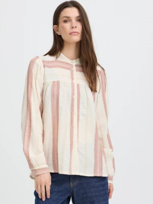 Foto van product Pulz Blouse 'ADOLA' crème / lichtroze