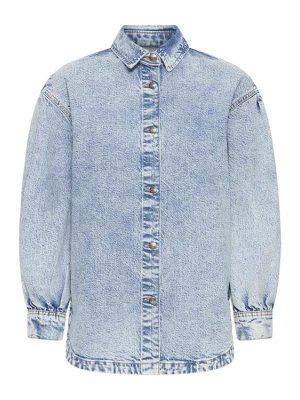 Foto van product Pulz Blouse 'Atlee' blauw denim