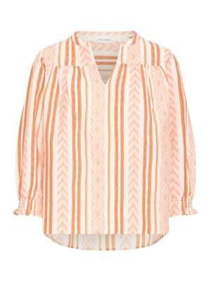 Foto van product Pulz Blouse 'PZAMBELLA' oranje / offwhite