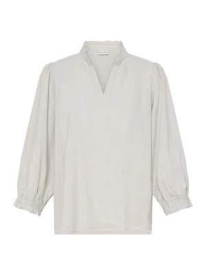 Foto van product Pulz Blouse 'Pzluca Frill' lichtgrijs