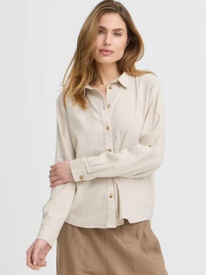 Foto van product Pulz Blouse 'PZLUCA' lichtbeige