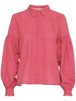 Foto van product PULZ Jeans Blouse 'Savino' pitaja roze / cranberry