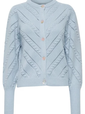 Foto van product PULZ Jeans Gebreid vest 'Amy' pastelblauw