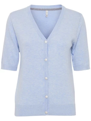 Foto van product PULZ Jeans Gebreid vest 'Pzsara' lichtblauw