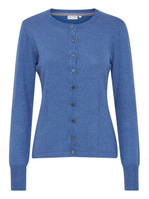 Foto van product PULZ Jeans Gebreid vest 'SARA' blauw / blauw gemêleerd