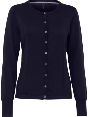 Foto van product PULZ Jeans Gebreid vest 'SARA' donkerblauw