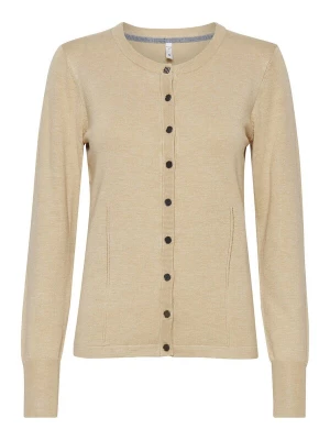 Foto van product PULZ Jeans Gebreid vest 'Sara' lichtbeige