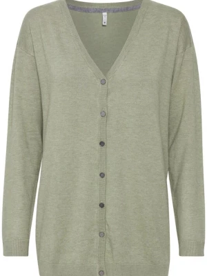 Foto van product PULZ Jeans Gebreid vest 'SARA' lichtgroen