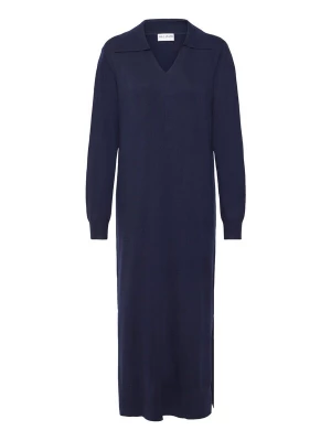 Foto van product PULZ Jeans Gebreide jurk 'SARA' donkerblauw