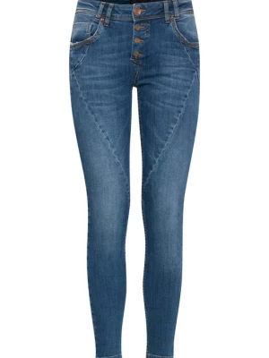 Foto van product PULZ Jeans Jeans 'ANNA' blauw denim