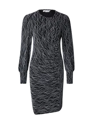 Foto van product PULZ Jeans Jurk 'HAZEL' zwart / zilver