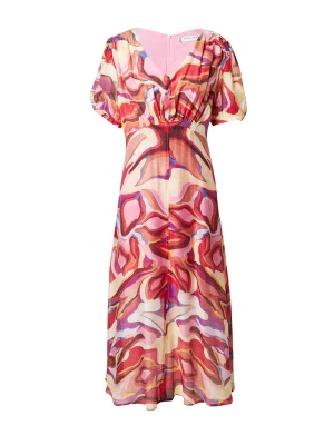 Foto van product PULZ Jeans Jurk 'JADA' beige / lichtblauw / pink / rood