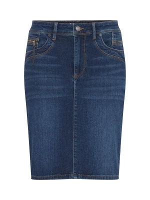 Foto van product PULZ Jeans Rok 'Karolina' blauw denim