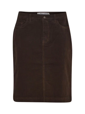Foto van product PULZ Jeans Rok ' PZSALLY Short Skirt ' donkerbruin