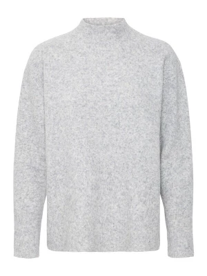 Foto van product PULZ Jeans Trui 'Astra' lichtgrijs