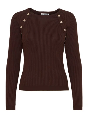 Foto van product PULZ Jeans Trui 'SARA' donkerbruin