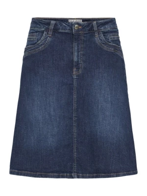 Foto van product Pulz Rok 'PZKATJA' blauw denim
