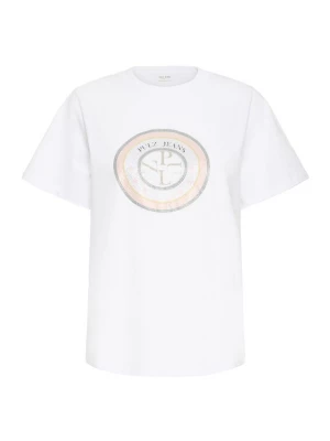 Foto van product Pulz Shirt 'PZCheri' rosé / wit
