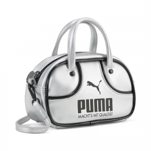 Foto van product PUMA 1976 Metallic Micro sporttas van 2, 5 liter, Zwart / Grijs