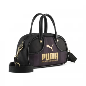 Foto van product PUMA 1976 minisporttas voor Dames, Zwart / Goud