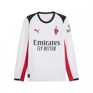 Foto van product PUMA AC Milan 25 / 26 uitshirt met lange mouwen voor Heren, Rood / Wit