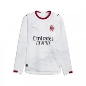 Foto van product PUMA AC Milan 26 / 27 authentiek uitshirt met lange mouwen voor Heren, Wit / Goud