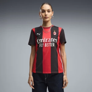 Foto van product PUMA AC Milan 26 / 27 thuisshirt voor Dames, Zwart / Rood